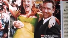 10. Angie Everhart Cleavage – Welcome To Hollywood
