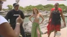 3. Angie Everhart in Sexy Bikini – Celebrity Mole: Yucatan