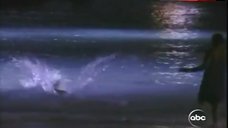 3. Angie Everhart Topless on Beach – Celebrity Mole: Yucatan