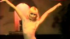 10. Topless Anais De Melo Shows Striptease – Los Lavaderos 2