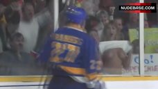 3. Holly Eglington Exposed Tits on Hockey – Slap Shot 2