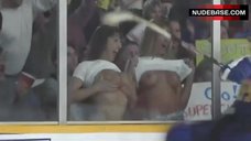 4. Holly Eglington Exposed Tits on Hockey – Slap Shot 2