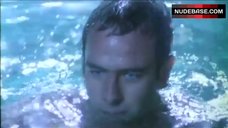 8. Tara Fitzgerald Nude Swims in Pool – The Student Prince