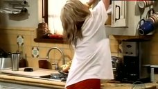 7. Kristin Dattilo Butt in Red Panties – Two And A Half Men