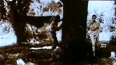 2. Karina Fallenstin Shows Breasts and Bush – Die Serpentintanzerin