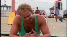 3. Jennie Garth in Black Bikini – Beverly Hills, 90210