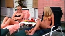 4. Jennie Garth in Black Bikini – Beverly Hills, 90210