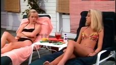 5. Jennie Garth in Black Bikini – Beverly Hills, 90210