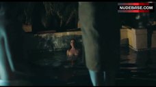 3. Marguerite Moreau Topless in Pool – Caroline And Jackie