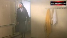 7. Tatiana Strauss Shows Boobs in Shower – Nuns On The Run
