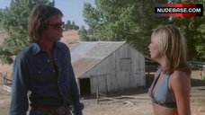8. Susan George in Blue Bikini Top – Dirty Mary Crazy Larry