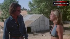 9. Susan George in Blue Bikini Top – Dirty Mary Crazy Larry