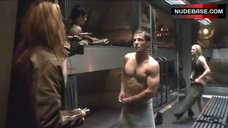 8. Katee Sackhoff Underwear Scene – Battlestar Galactica