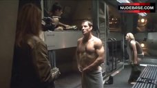 9. Katee Sackhoff Underwear Scene – Battlestar Galactica