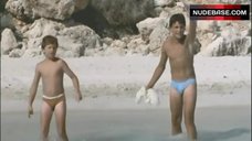 2. Valeria Golino Topless on Beach – Respiro