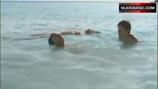 4. Valeria Golino Topless on Beach – Respiro