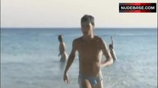 6. Valeria Golino Topless on Beach – Respiro