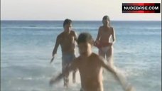 7. Valeria Golino Topless on Beach – Respiro