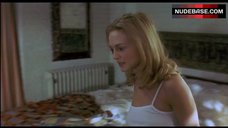 5. Heather Graham in White Lingerie – Killing Me Softly