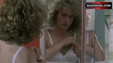 4. Jennifer Grey in White Bra and Panties – Dirty Dancing