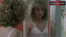 7. Jennifer Grey in White Bra and Panties – Dirty Dancing