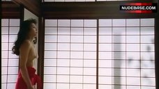 10. Marie Jinno Topless Scene – Gokudo Sengokushi: Fudo