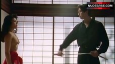 4. Marie Jinno Topless Scene – Gokudo Sengokushi: Fudo