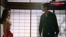 6. Marie Jinno Topless Scene – Gokudo Sengokushi: Fudo
