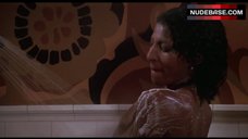 1. Pam Grier Shows Breasts in Shower – Friday Foster