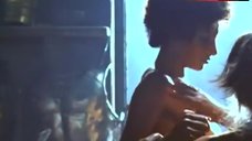 6. Pam Grier Topless Scene – The Arena