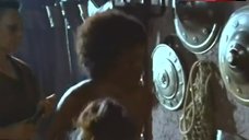 9. Pam Grier Topless Scene – The Arena