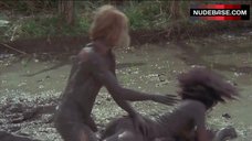 4. Pam Grier Mud Wrestling – The Big Doll House