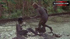 7. Pam Grier Mud Wrestling – The Big Doll House