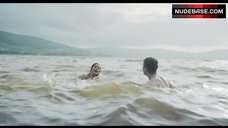 2. Rachel Griffiths Swims in Lingerie – Mammal