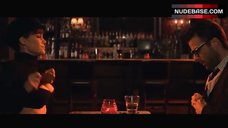 3. Carla Gugino Shows Underwear in Bar – Girl Walks Into A Bar