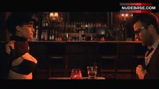 Carla Gugino Shows Underwear in Bar – Girl Walks Into A Bar