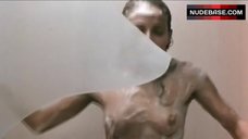 Michelle Davros Shows Boobs in Shower – The Incubus