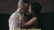 4. Guorun Gisladottir Boobs Scene – The Sacrifice