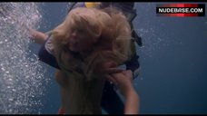 9. Daryl Hannah Topless under Water – Splash