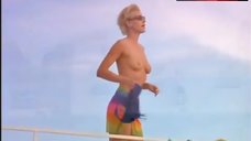 Anna Gunn Topless on Boat – Nobody'S Baby