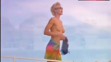 6. Anna Gunn Topless on Boat – Nobody'S Baby