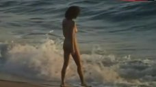 2. Gloria Reuben Nude on Beach – Indiscreet