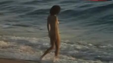 4. Gloria Reuben Nude on Beach – Indiscreet