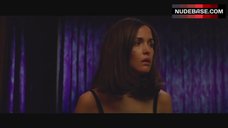 8. Hot Rose Byrne in Black Bra and Panties – X-Men: First Class