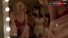 3. Jenna Dewan Tatum in Red Lingerie – The Playboy Club