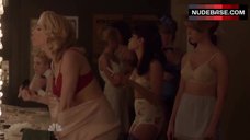 8. Jenna Dewan Tatum in Red Lingerie – The Playboy Club