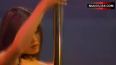 10. Lucy Liu Topless Striptease Scene – City Of Industry