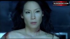 1. Lucy Liu Naked Scene – Rise: Blood Hunter