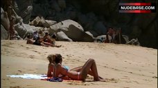 2. Kristin Cavallari Sunbathing in Bikini – Laguna Beach: The Real Orange County