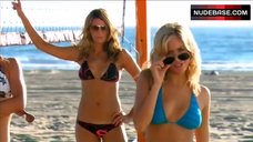3. Kristin Cavallari in Blue Bikini Scene – Beach Kings